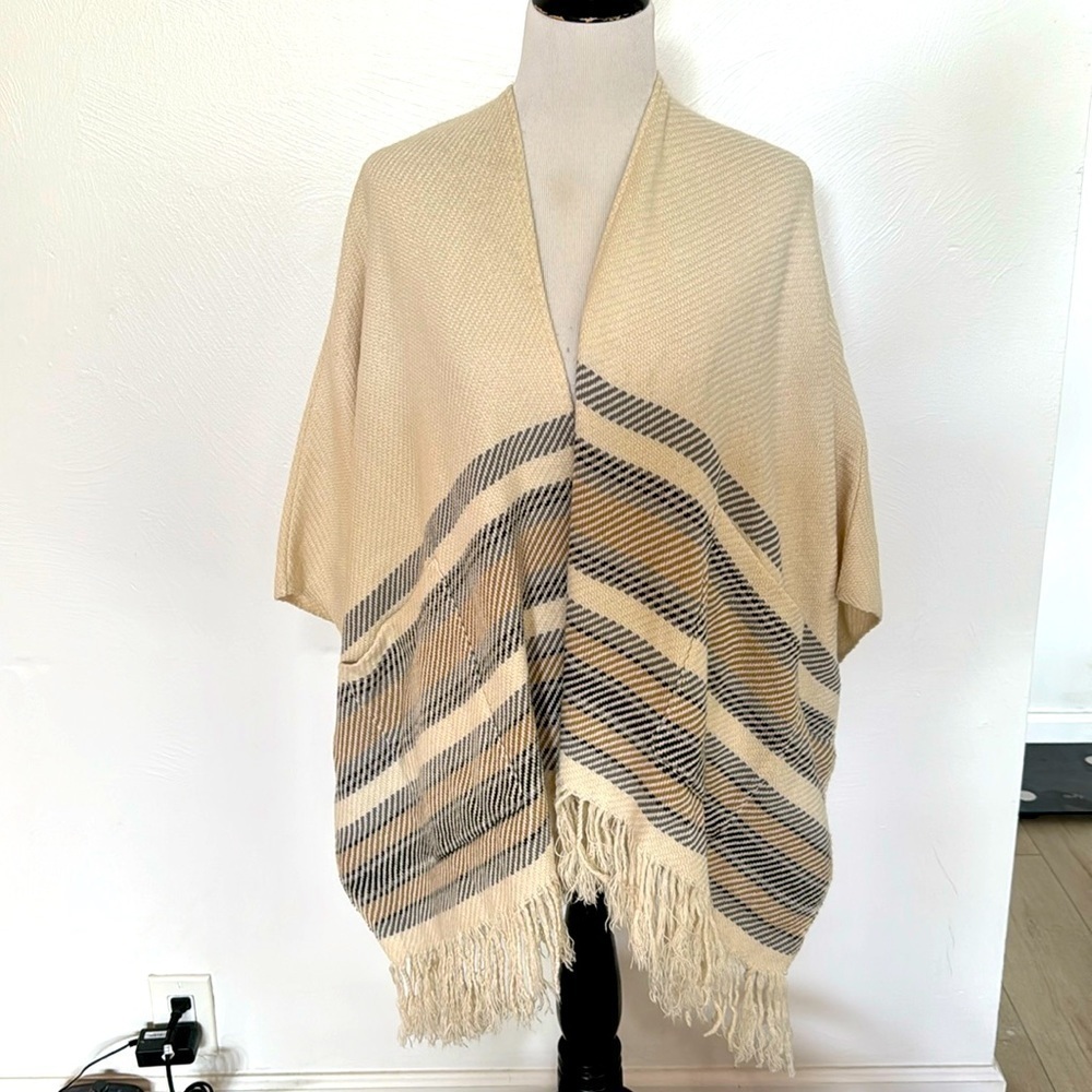 Abercrombie and Fitch poncho cardigan
